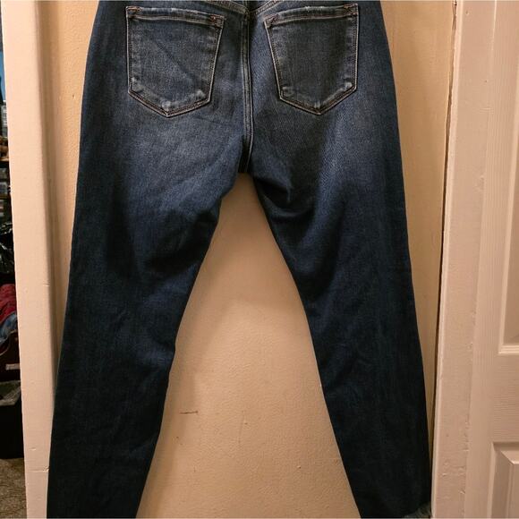 Kancan Womans Size 29x28 Mid Rise Ankle Skinny Raw Hem NWT Maurices - Picture 2 of 13